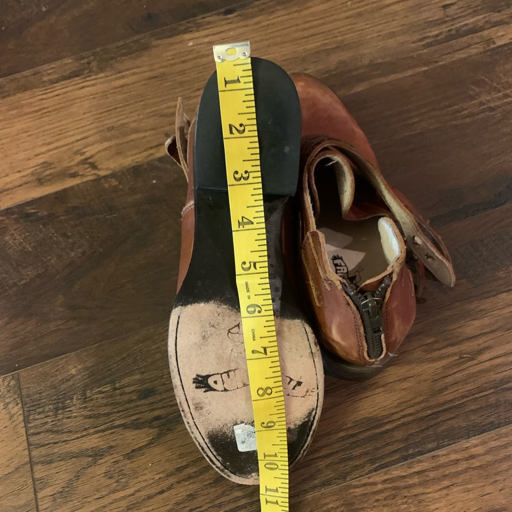 Freebird by Steven Cognac Leather Booties - Picture 5 of 8